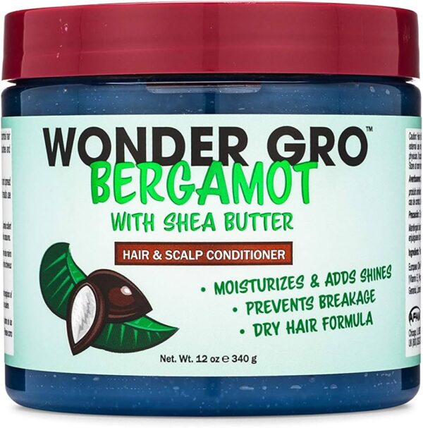 Wonder Gro Bergamot Hair & Scalp Conditioner with Shea Butter