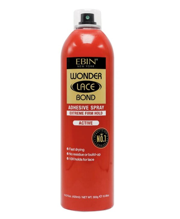 Ebin wonder lace Adhesive spray extreme hold Active 420ml