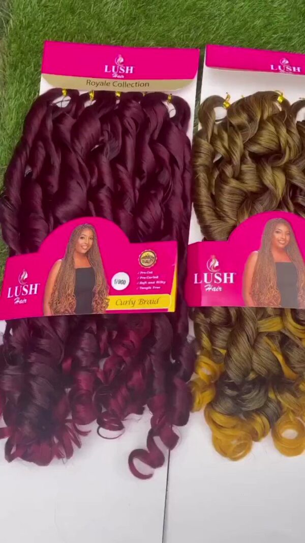 Lush Curly Braids